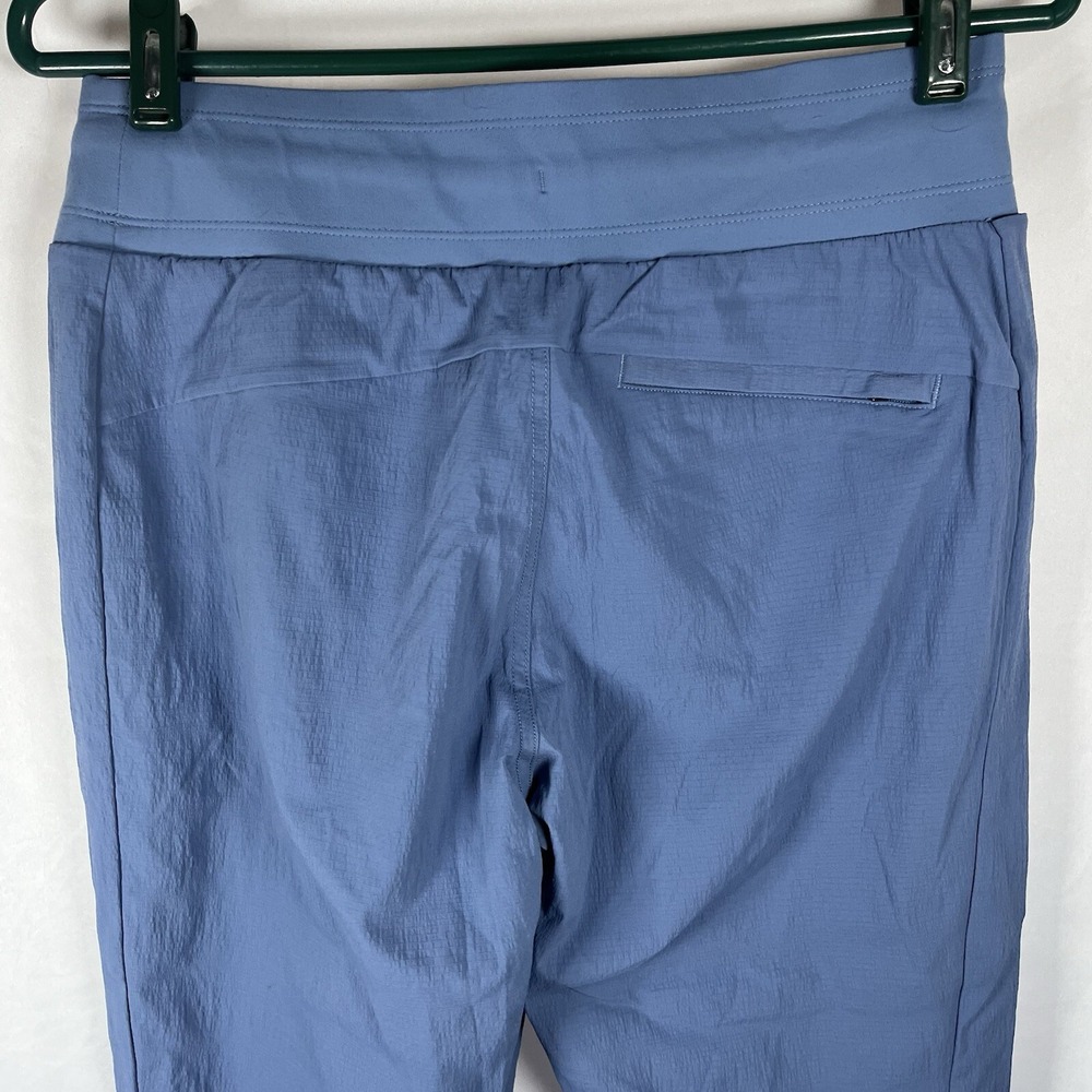 Athleta Pants Women's 6 Blue Trekkie North Jogger Hike Athleisure Zip Pockets - Picture 3 of 10